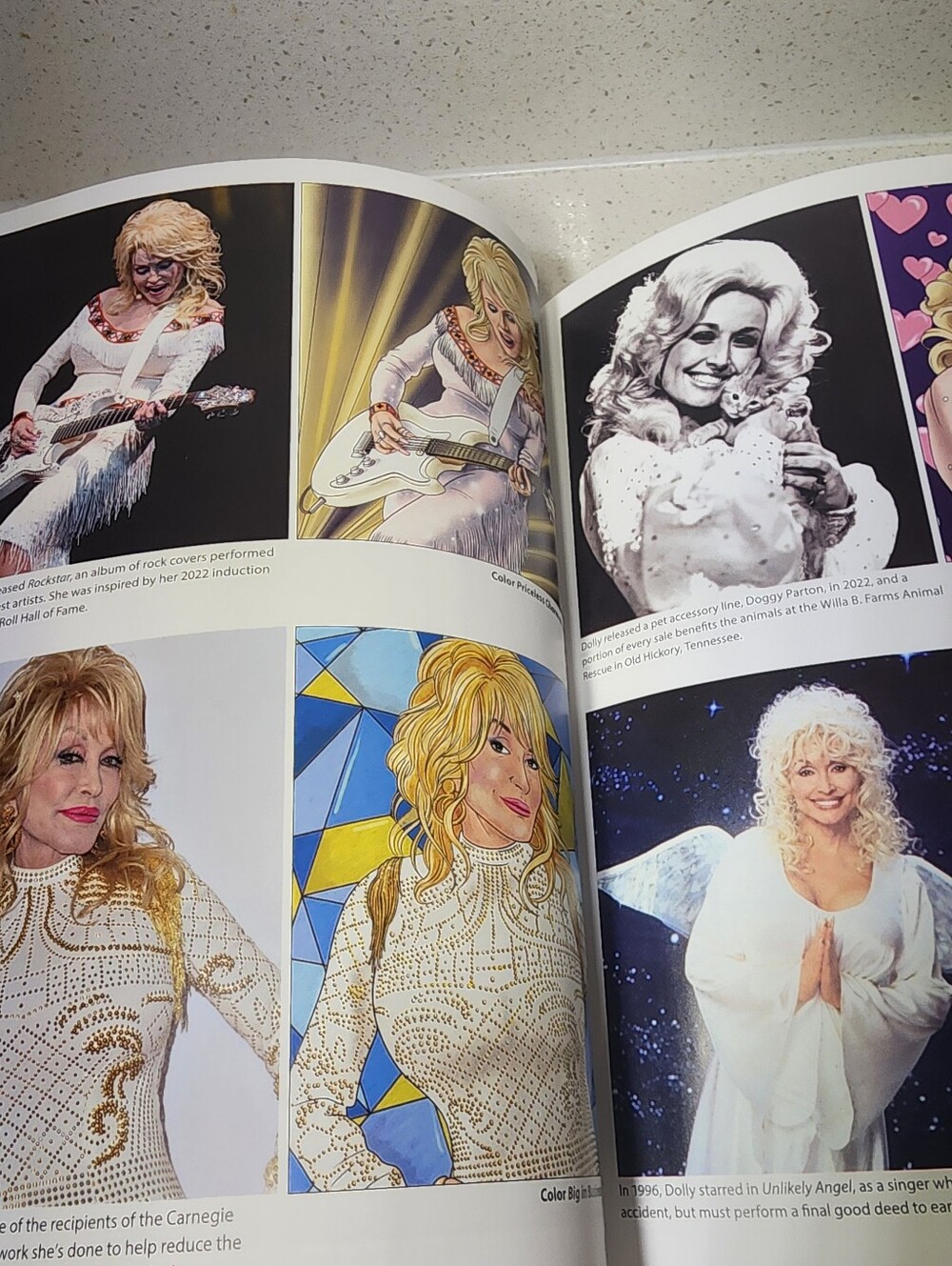 Dolly Parton Coloring And Activity  Book. Photo Gallery & Fun Facts New. - Picture 9 of 14